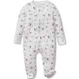 Petite Plume Le Woof Pima Romper