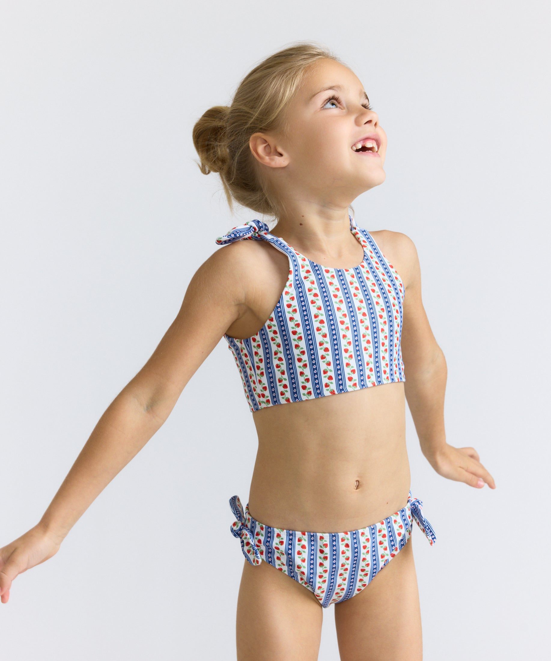 Strawberry Patch Tie Knot Bikini