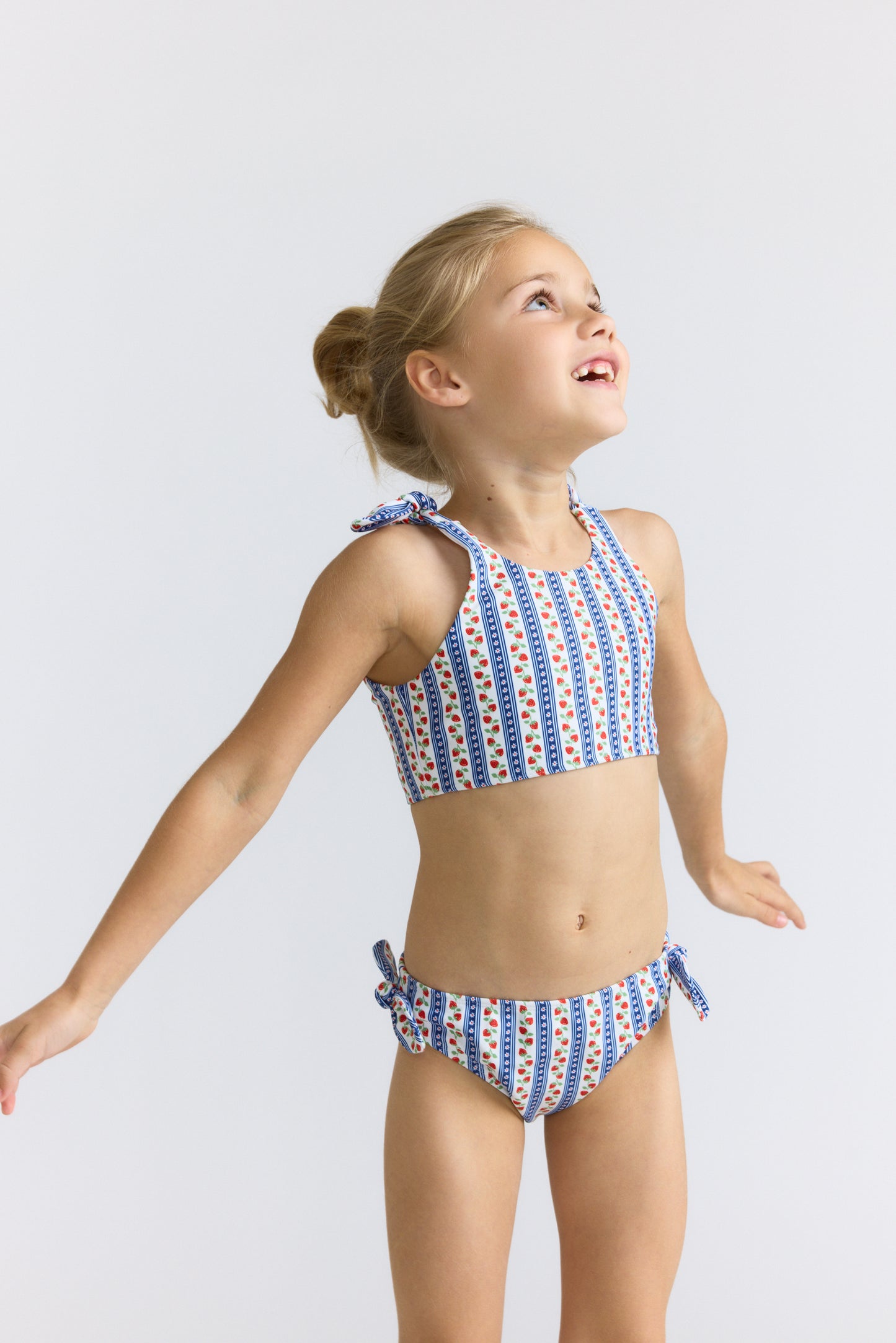 Strawberry Patch Tie Knot Bikini