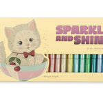 Konges Slojd Cat Glitter Markers