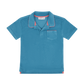 Minnow Niagara Blue French Terry Polo