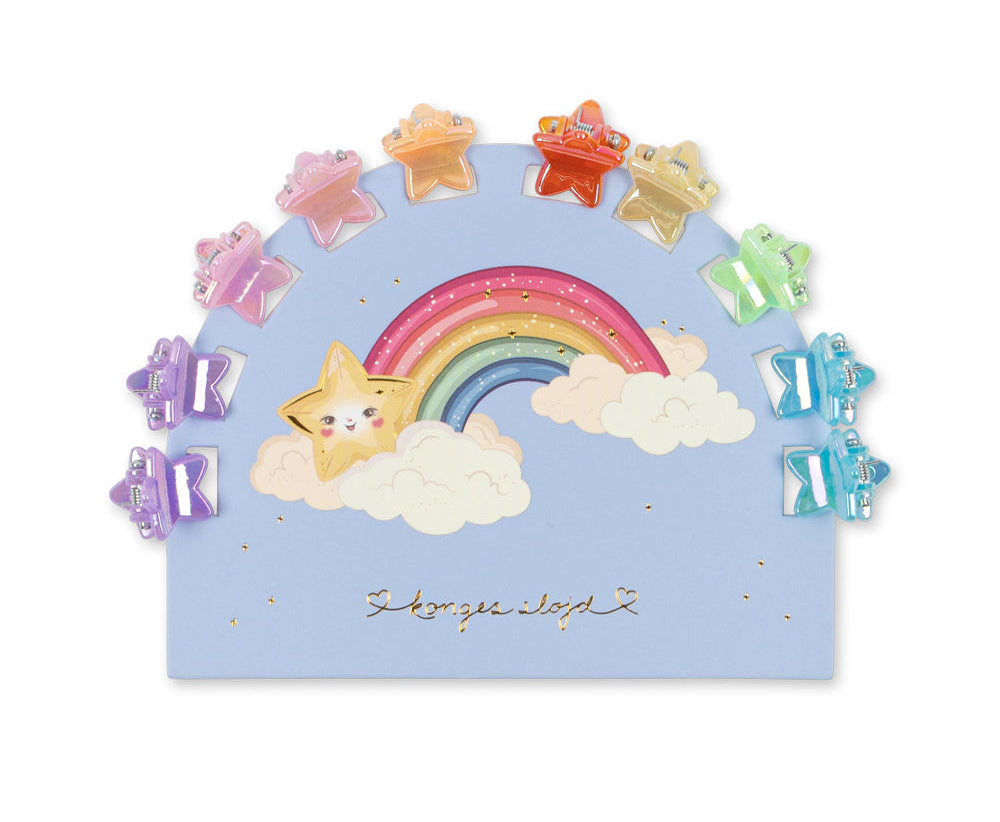 Konges Slojd 10 Pack Mini Star Hair Clips