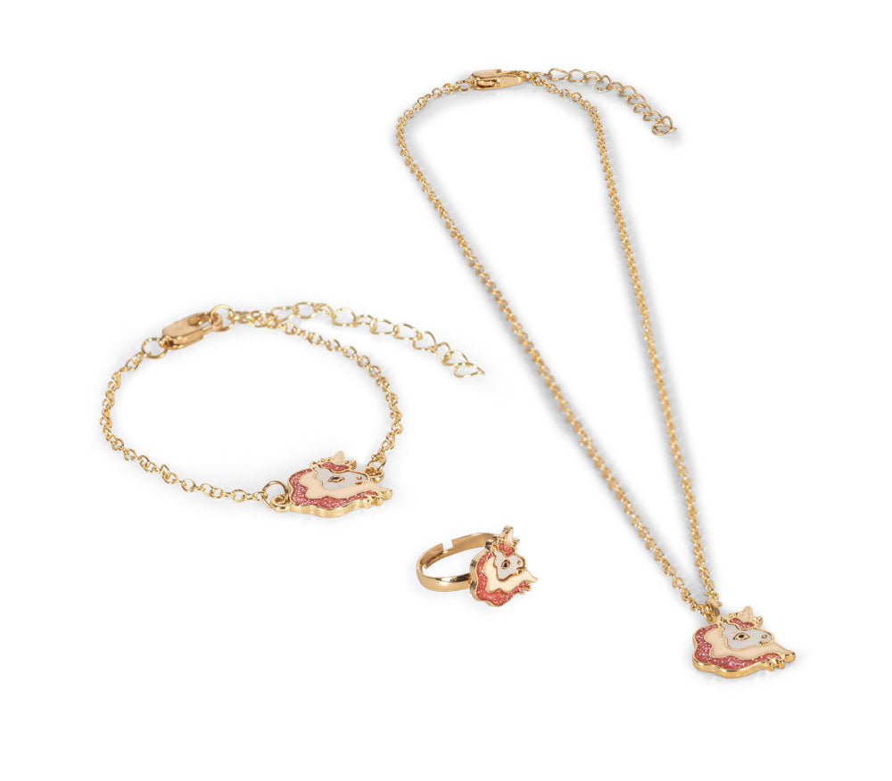 Konges Slojd Unicorn Jewelry Set