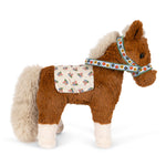 Fiona is your new best friend: A soft, and perfectly sized little pony with a saddle and a bridle. Designed with gentle features and a sweet expression - perfect for comfort and cuddles. 