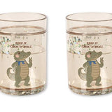 Konges Slojd 2 Pack Glitter Cups- Crocodile