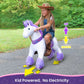 Model U® Ride-On Unicorn Age 3-4 Purple