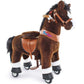 Model U® Ride On Horse Toy Age 3-4 Chocolate