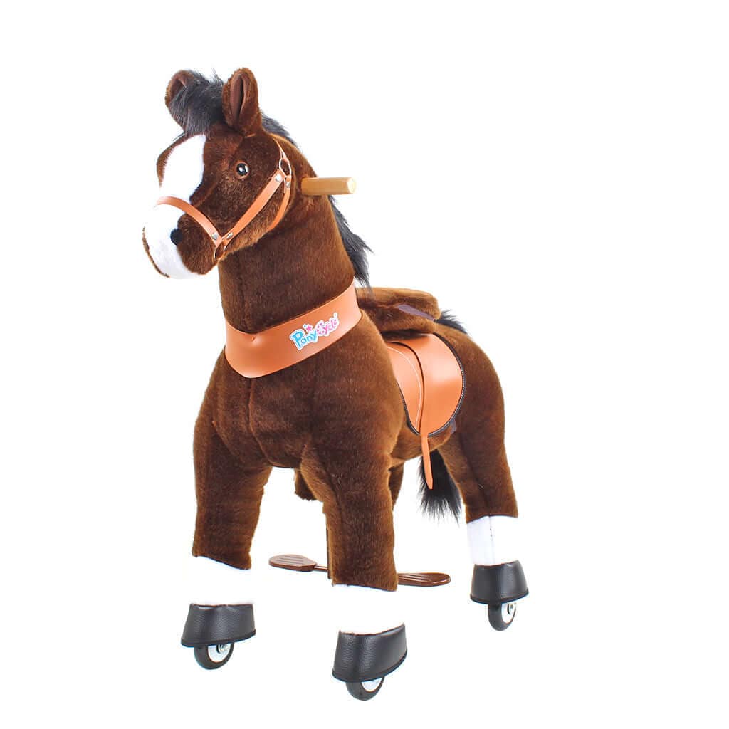 Model U® Ride On Horse Toy Age 3-4 Chocolate