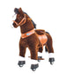 Model U® Ride On Horse Toy Age 3-4 Chocolate