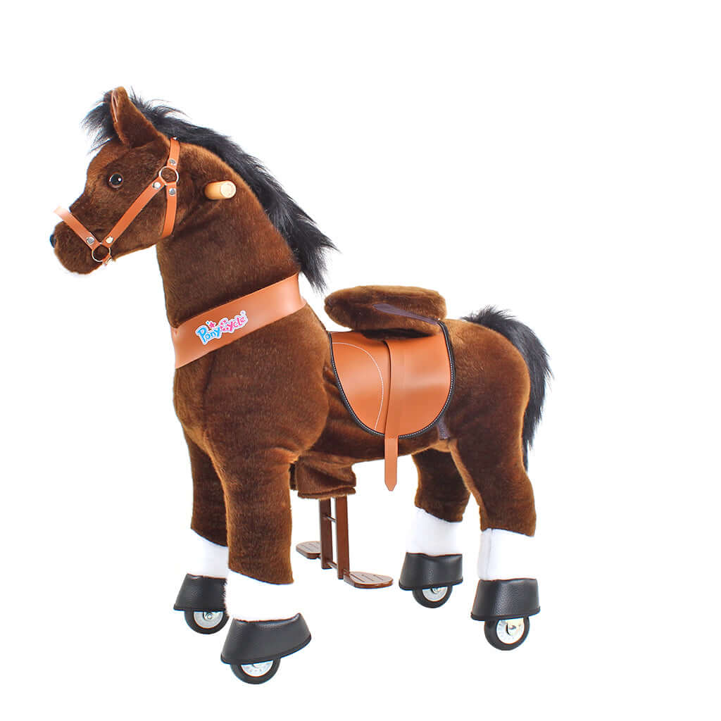Model U® Ride On Horse Toy Age 3-4 Chocolate