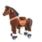 Model U® Ride On Horse Toy Age 3-4 Chocolate