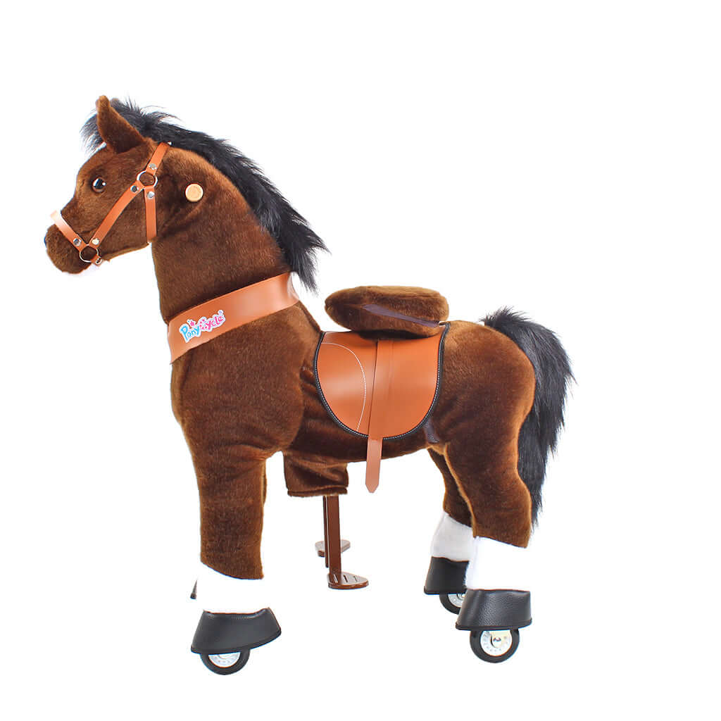 Model U® Ride On Horse Toy Age 3-4 Chocolate