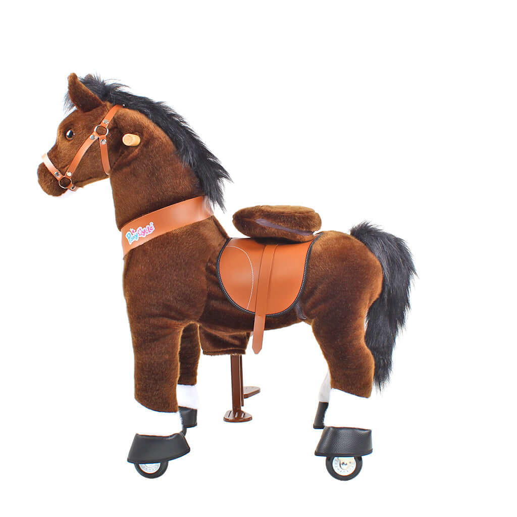 Model U® Ride On Horse Toy Age 3-4 Chocolate