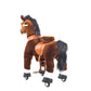 Model U® Ride On Horse Toy Age 3-4 Chocolate