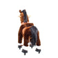 Model U® Ride On Horse Toy Age 3-4 Chocolate
