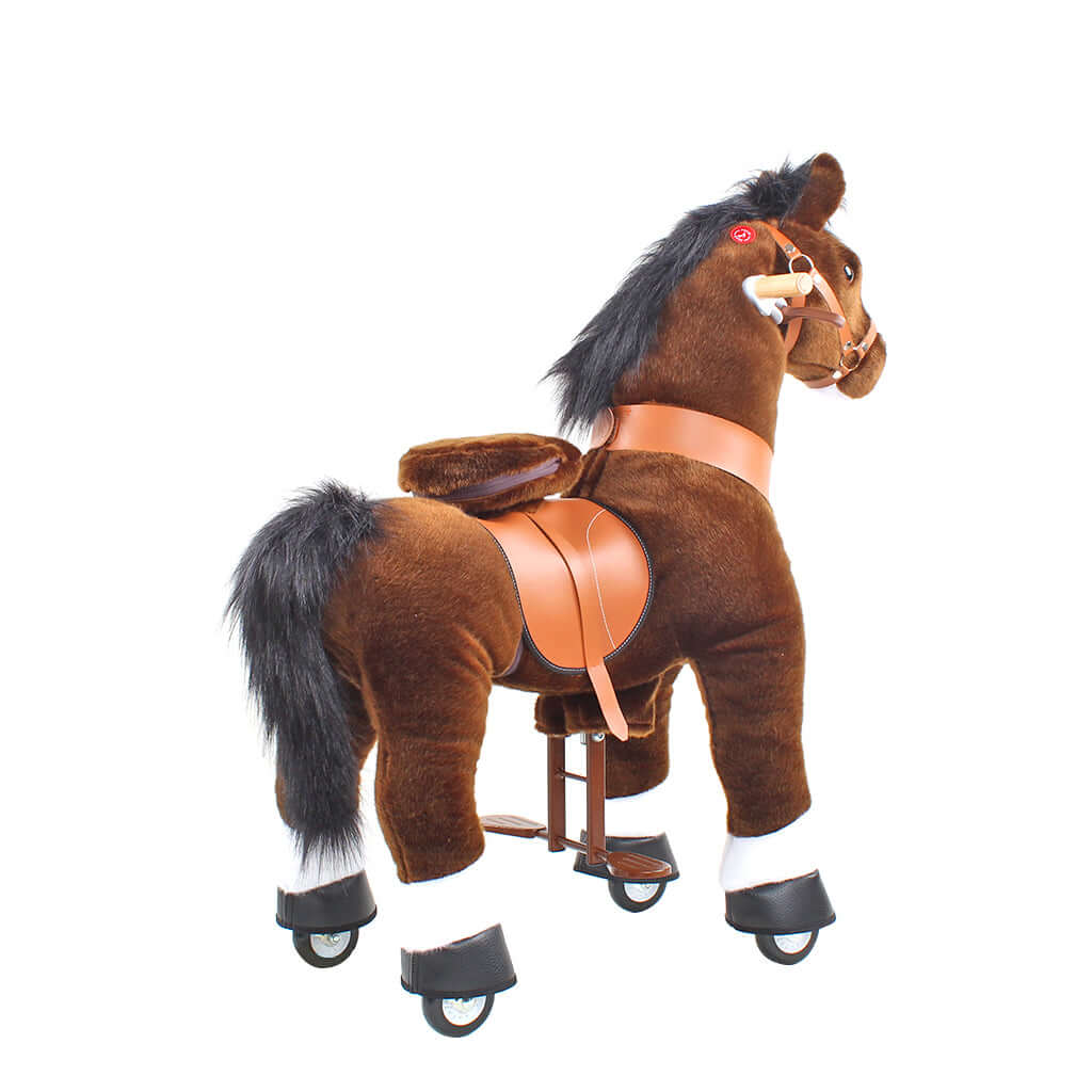 Model U® Ride On Horse Toy Age 3-4 Chocolate