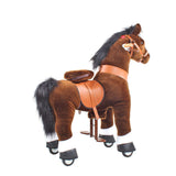 Model U® Ride On Horse Toy Age 3-4 Chocolate