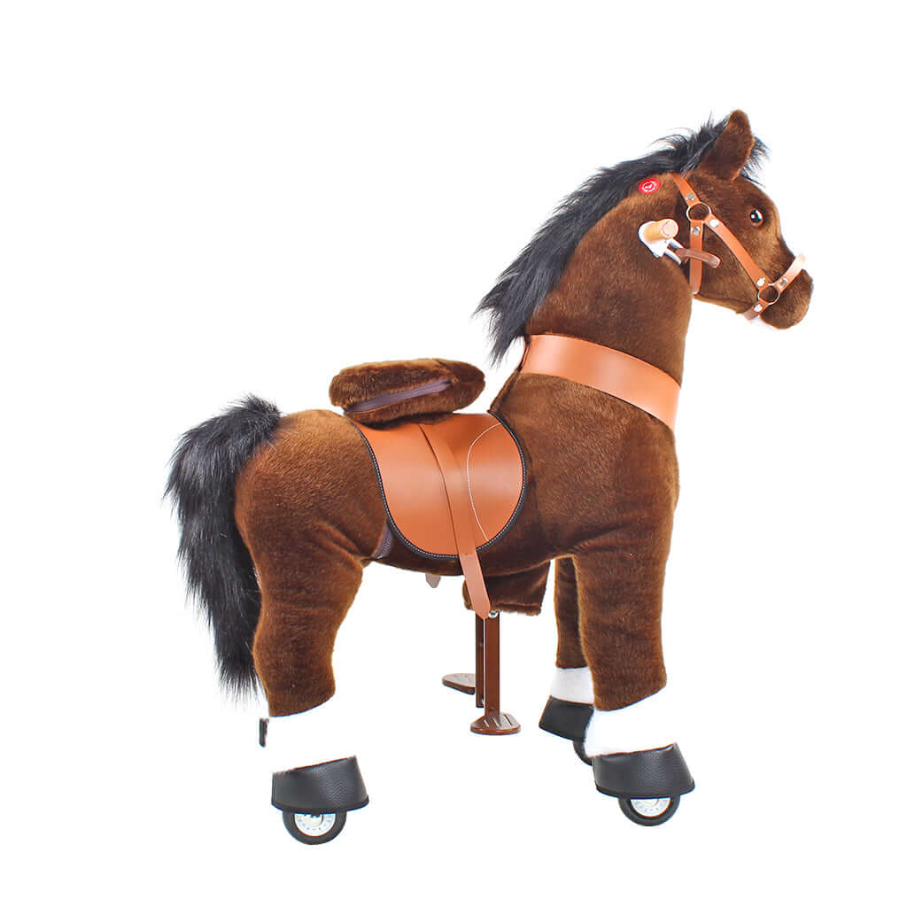 Model U® Ride On Horse Toy Age 3-4 Chocolate