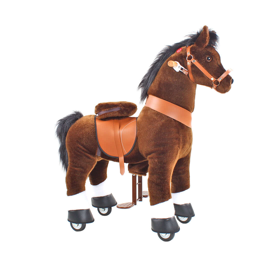 Model U® Ride On Horse Toy Age 3-4 Chocolate