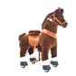 Model U® Ride On Horse Toy Age 3-4 Chocolate