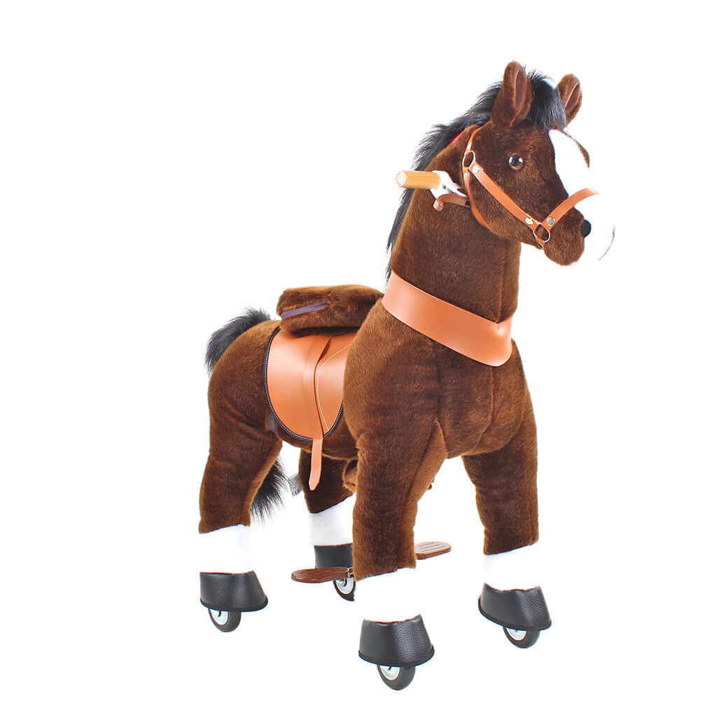 Model U® Ride On Horse Toy Age 3-4 Chocolate