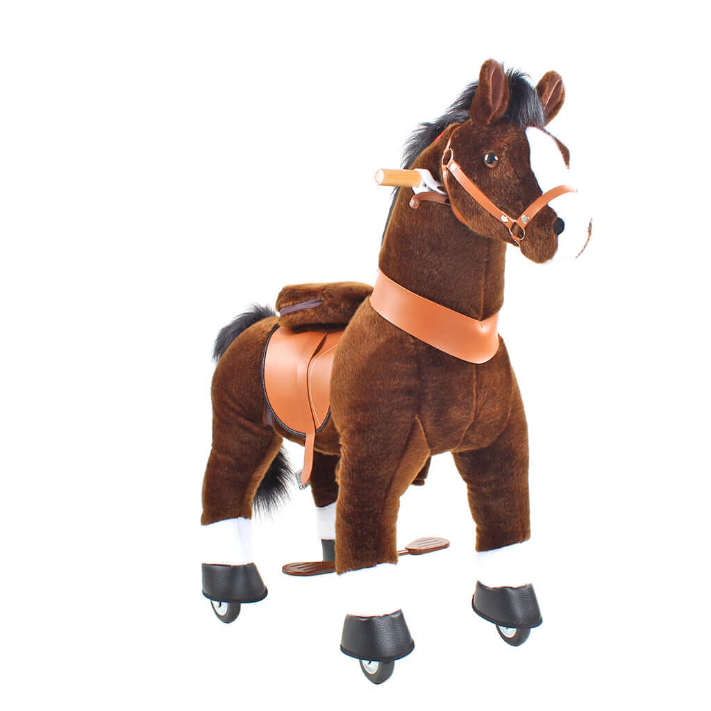 Model U® Ride On Horse Toy Age 3-4 Chocolate