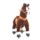 Model U® Ride On Horse Toy Age 3-4 Chocolate