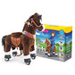 Model U® Ride On Horse Toy Age 3-4 Chocolate
