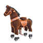 Model U® Riding Horse Toy Age 4-7 Chocolate