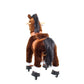 Model U® Riding Horse Toy Age 4-7 Chocolate
