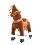 Model U® Ride‑On Pony Toy Riding Horse Age 4‑7 Brown