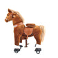 Model U® Ride‑On Pony Toy Riding Horse Age 4‑7 Brown