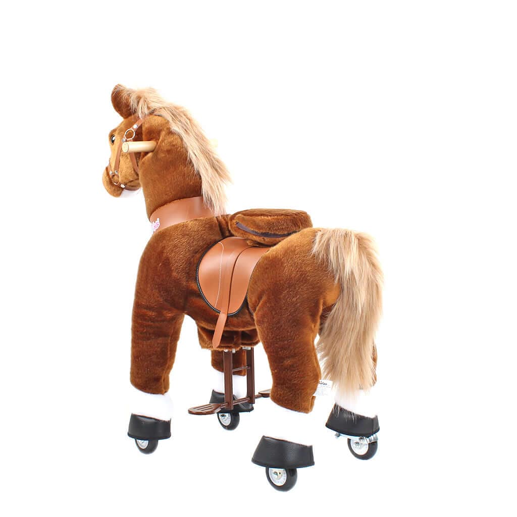 Model U® Ride‑On Pony Toy Riding Horse Age 4‑7 Brown