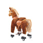Model U® Ride‑On Pony Toy Riding Horse Age 4‑7 Brown