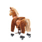Model U® Ride‑On Pony Toy Riding Horse Age 4‑7 Brown