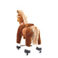 Model U® Ride‑On Pony Toy Riding Horse Age 4‑7 Brown