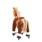 Model U® Ride‑On Pony Toy Riding Horse Age 4‑7 Brown