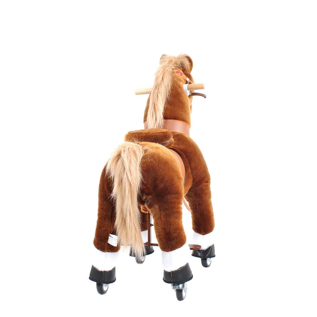 Model U® Ride‑On Pony Toy Riding Horse Age 4‑7 Brown