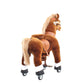 Model U® Ride‑On Pony Toy Riding Horse Age 4‑7 Brown