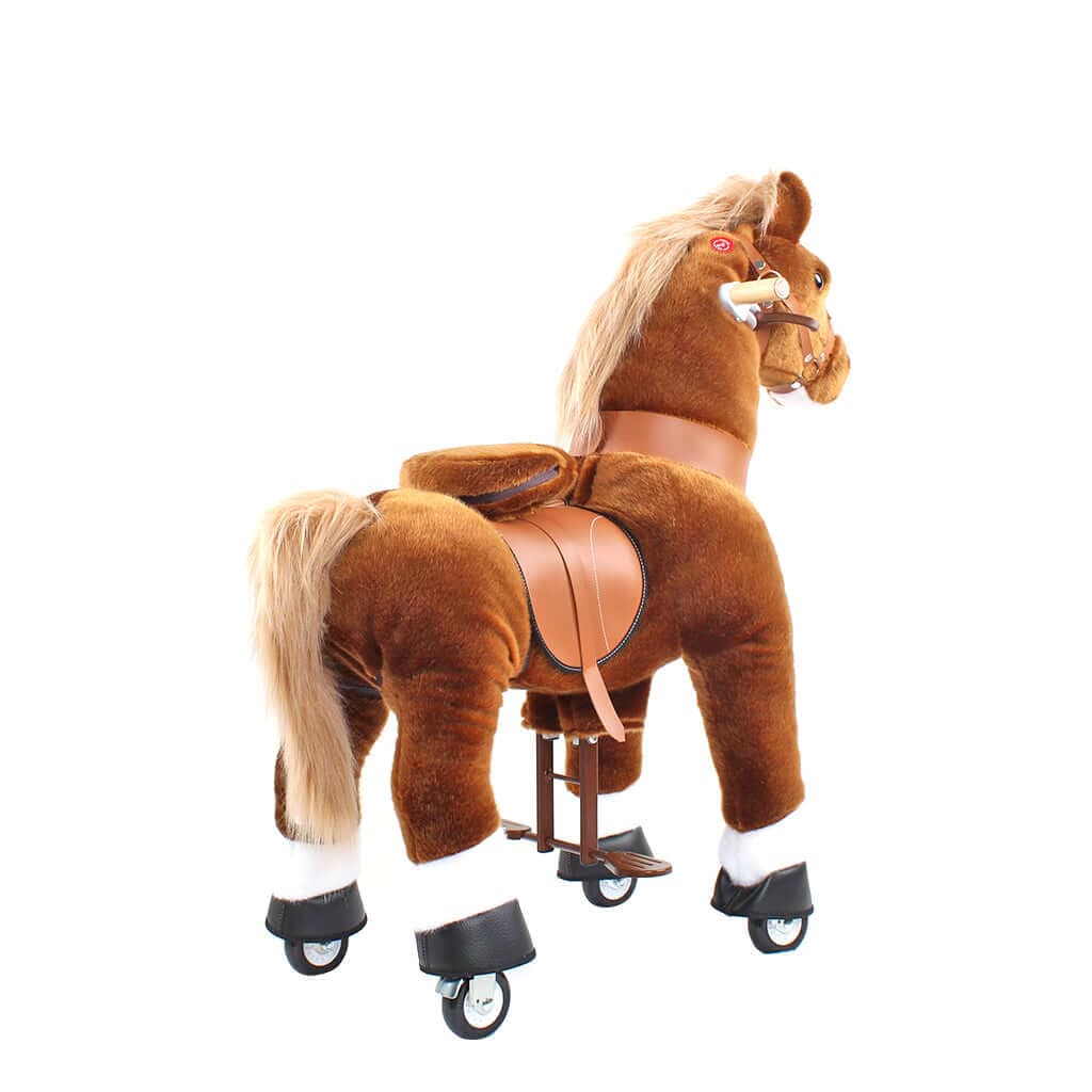 Model U® Ride‑On Pony Toy Riding Horse Age 4‑7 Brown