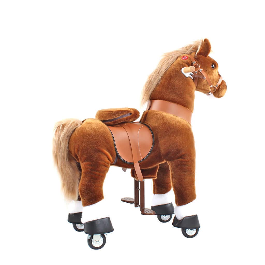 Model U® Ride‑On Pony Toy Riding Horse Age 4‑7 Brown