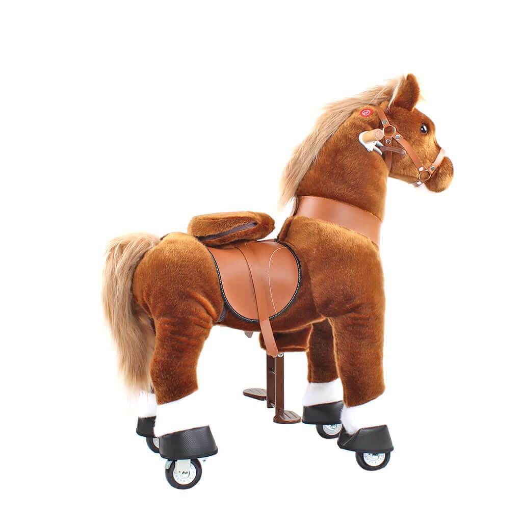 Model U® Ride‑On Pony Toy Riding Horse Age 4‑7 Brown