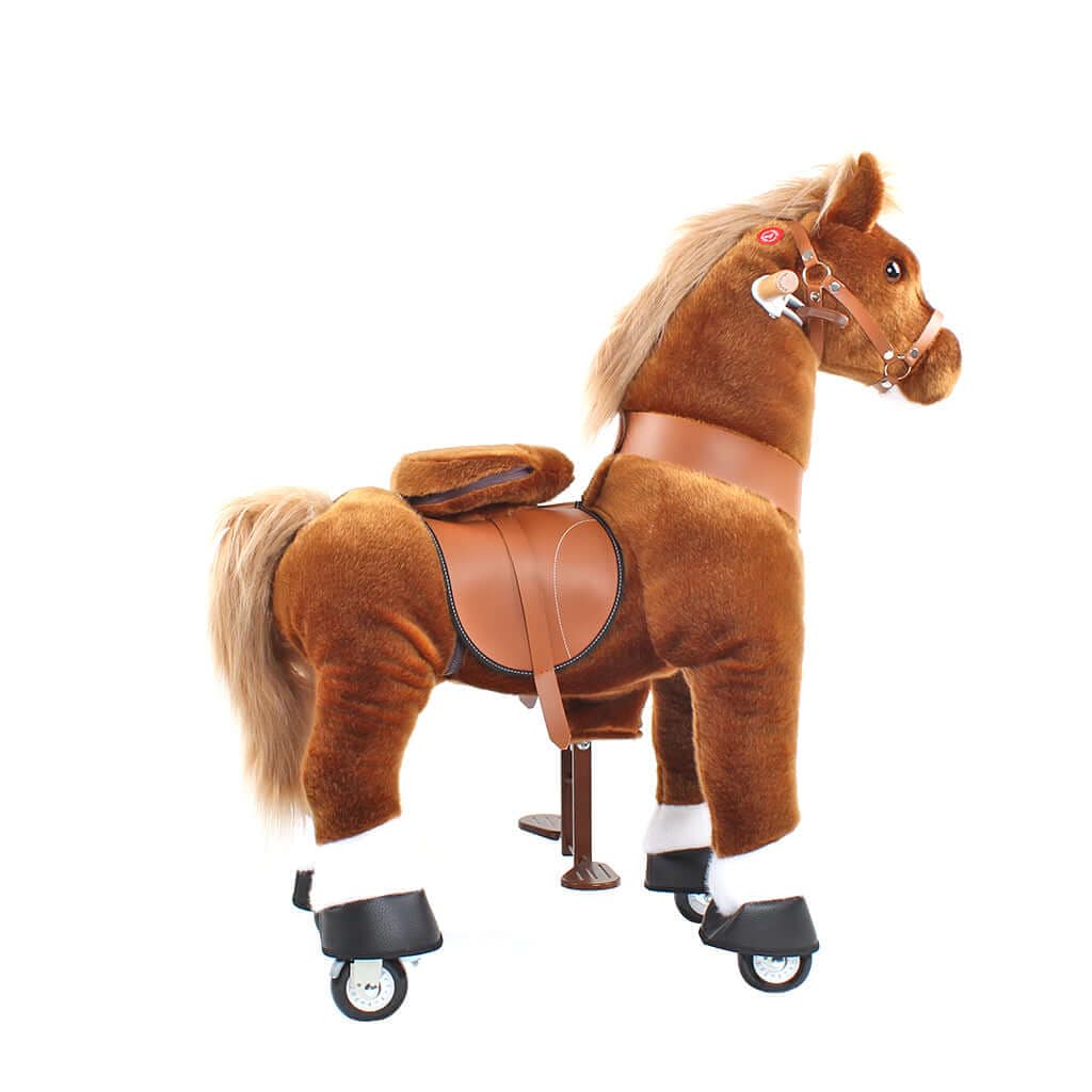 Model U® Ride‑On Pony Toy Riding Horse Age 4‑7 Brown