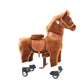 Model U® Ride‑On Pony Toy Riding Horse Age 4‑7 Brown