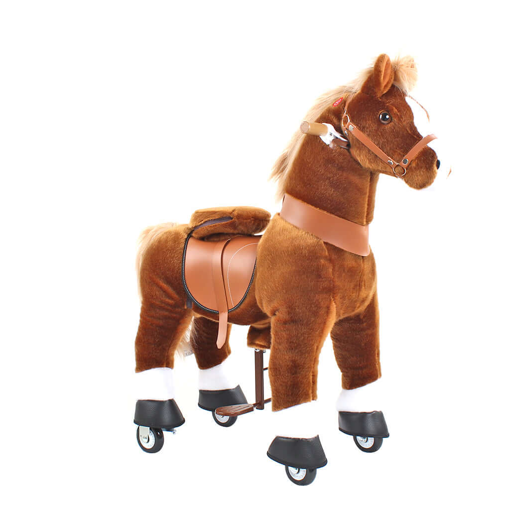 Model U® Ride‑On Pony Toy Riding Horse Age 4‑7 Brown