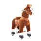 Model U® Ride‑On Pony Toy Riding Horse Age 4‑7 Brown