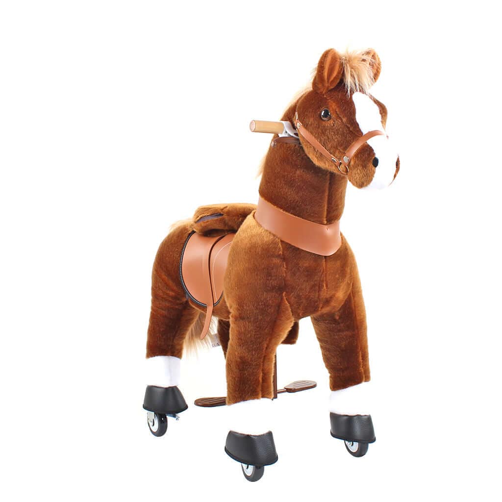 Model U® Ride‑On Pony Toy Riding Horse Age 4‑7 Brown