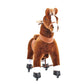Model U® Ride‑On Pony Toy Riding Horse Age 4‑7 Brown