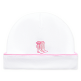 Magnolia Baby Darling Cowboy Boots Hat- Pink