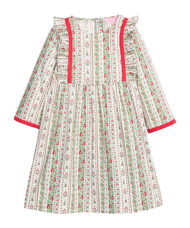 Bisby Porto Dress- St Moritz Floral Stripe